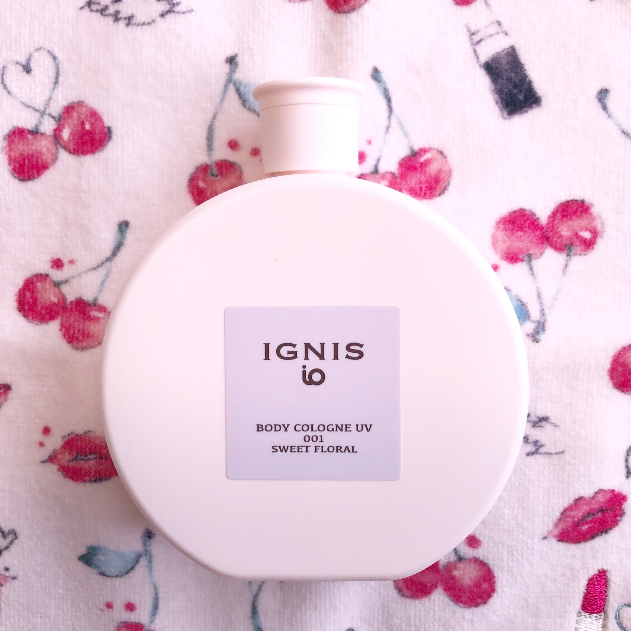 イグニス イオ ボディコロン UV スウィートフローラル/IGNIS/日焼け止めミルクを使ったクチコミ（1枚目）