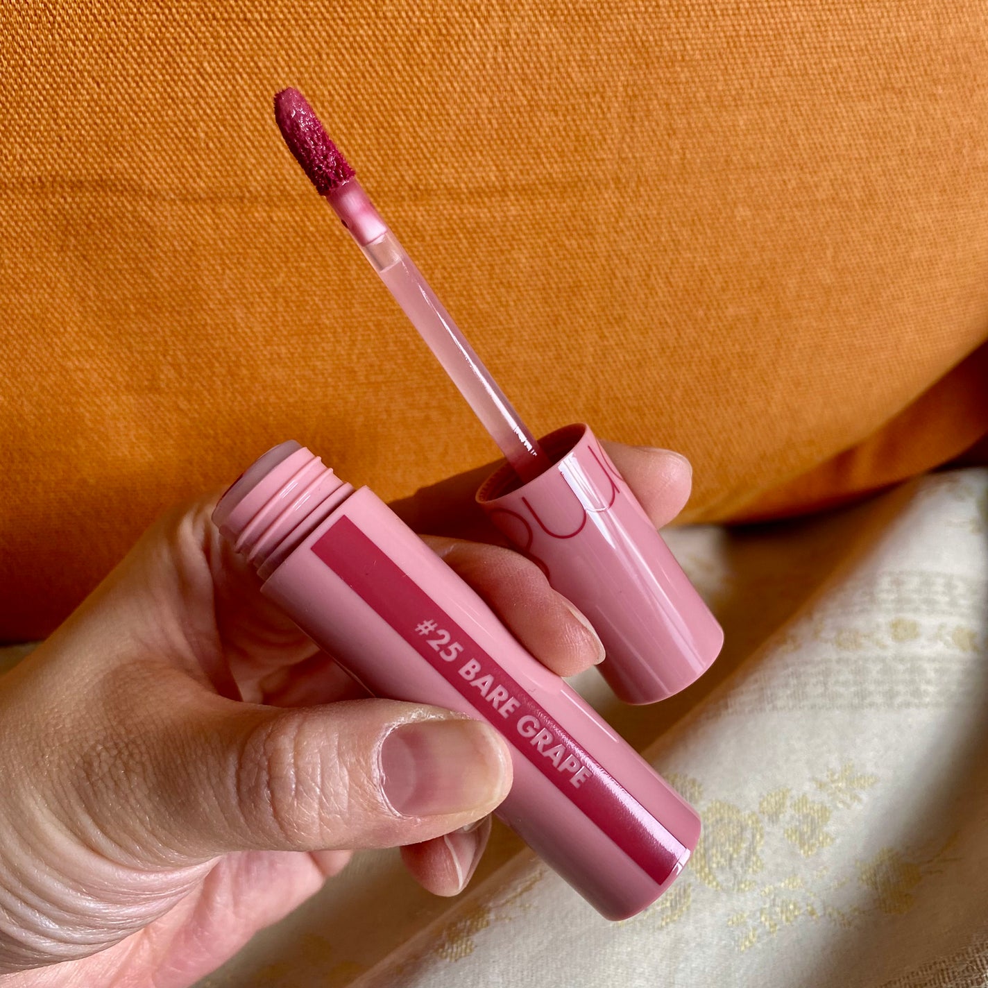 ジューシーラスティングティント/rom&nd/リップティントを使ったクチコミ(1枚目)