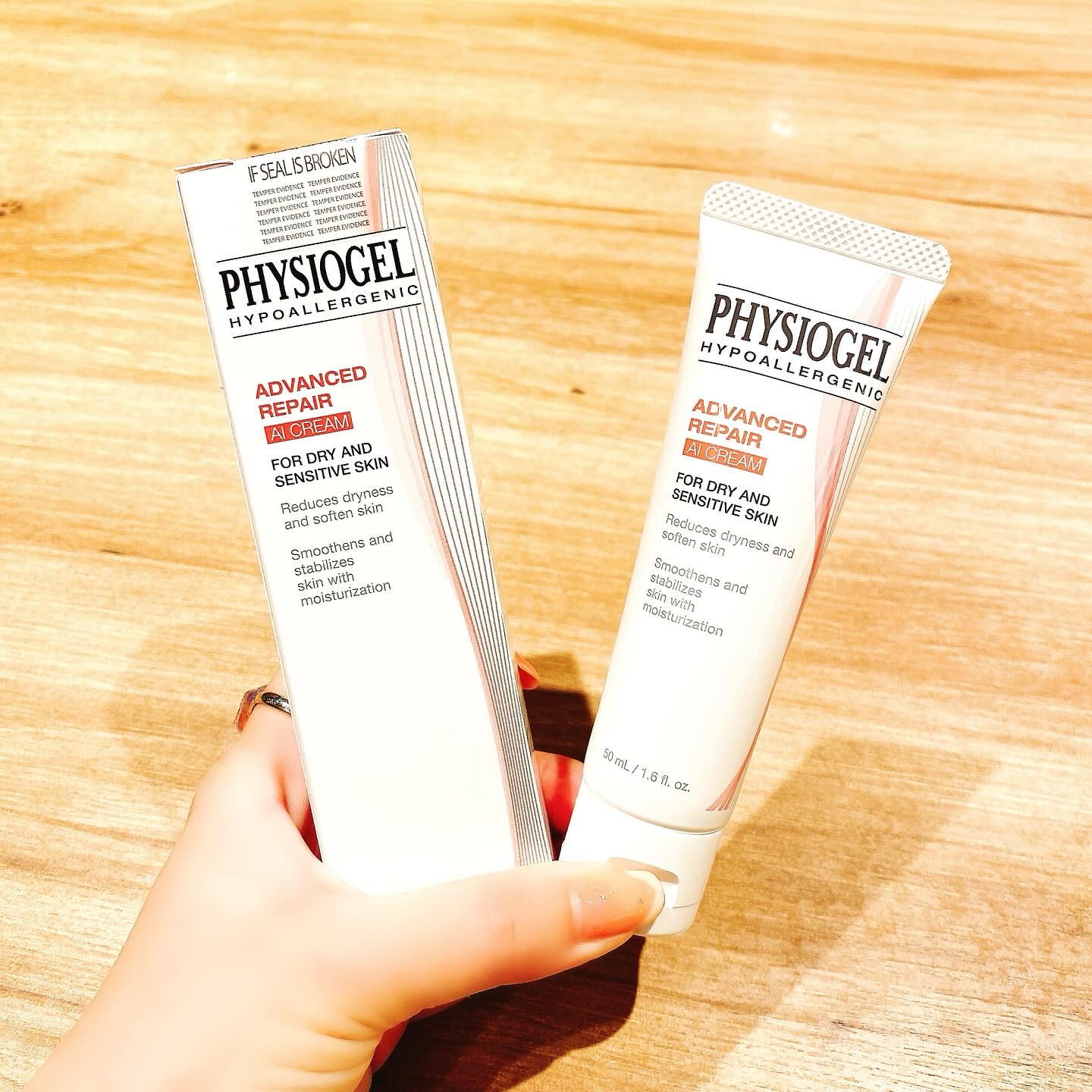 レッドスージングAIリペアクリーム/PHYSIOGEL/乳液を使ったクチコミ（1枚目）