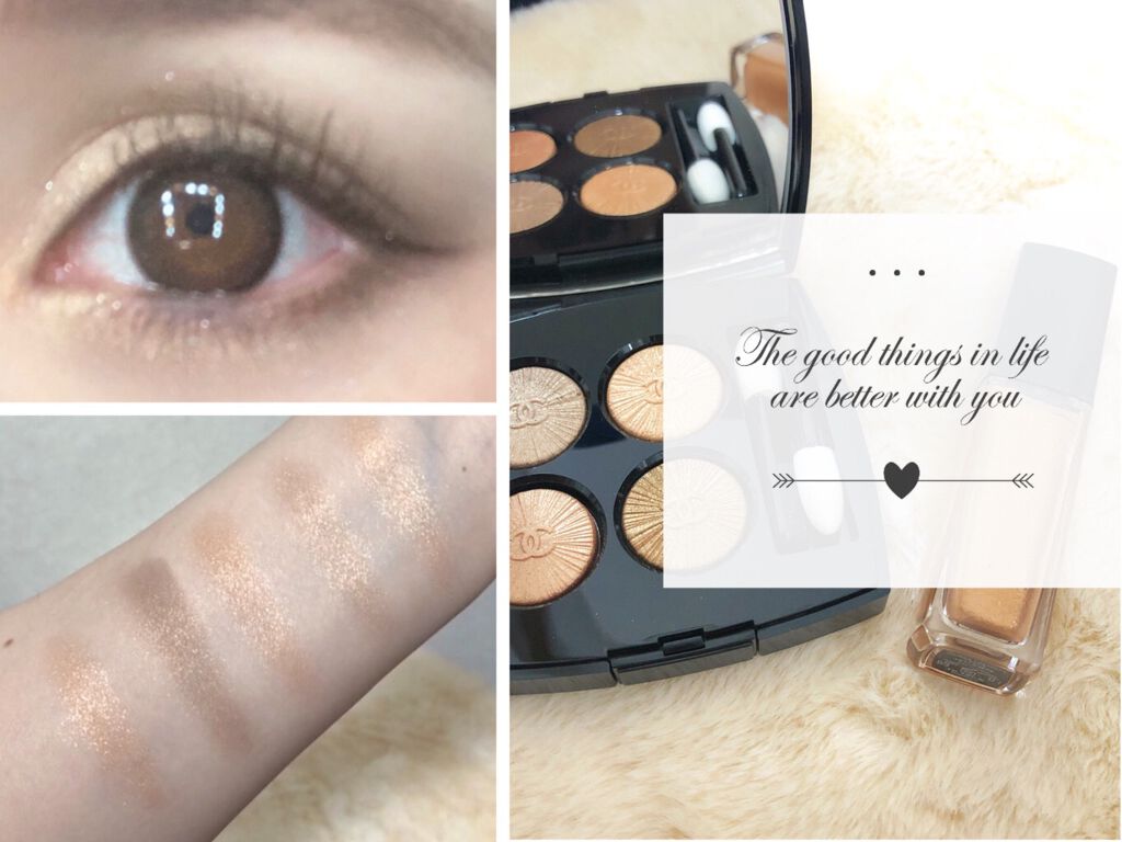 レ キャトル オンブル/CHANEL/アイシャドウパレットを使ったクチコミ(1枚目)