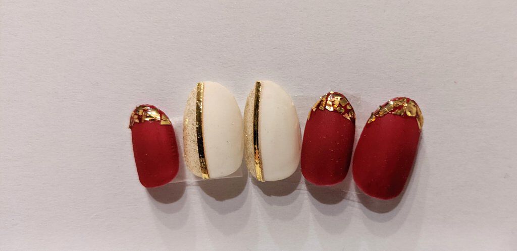 ジェルネイル（ライト対応）/セリア/ジェルネイルを使ったクチコミ（1枚目）