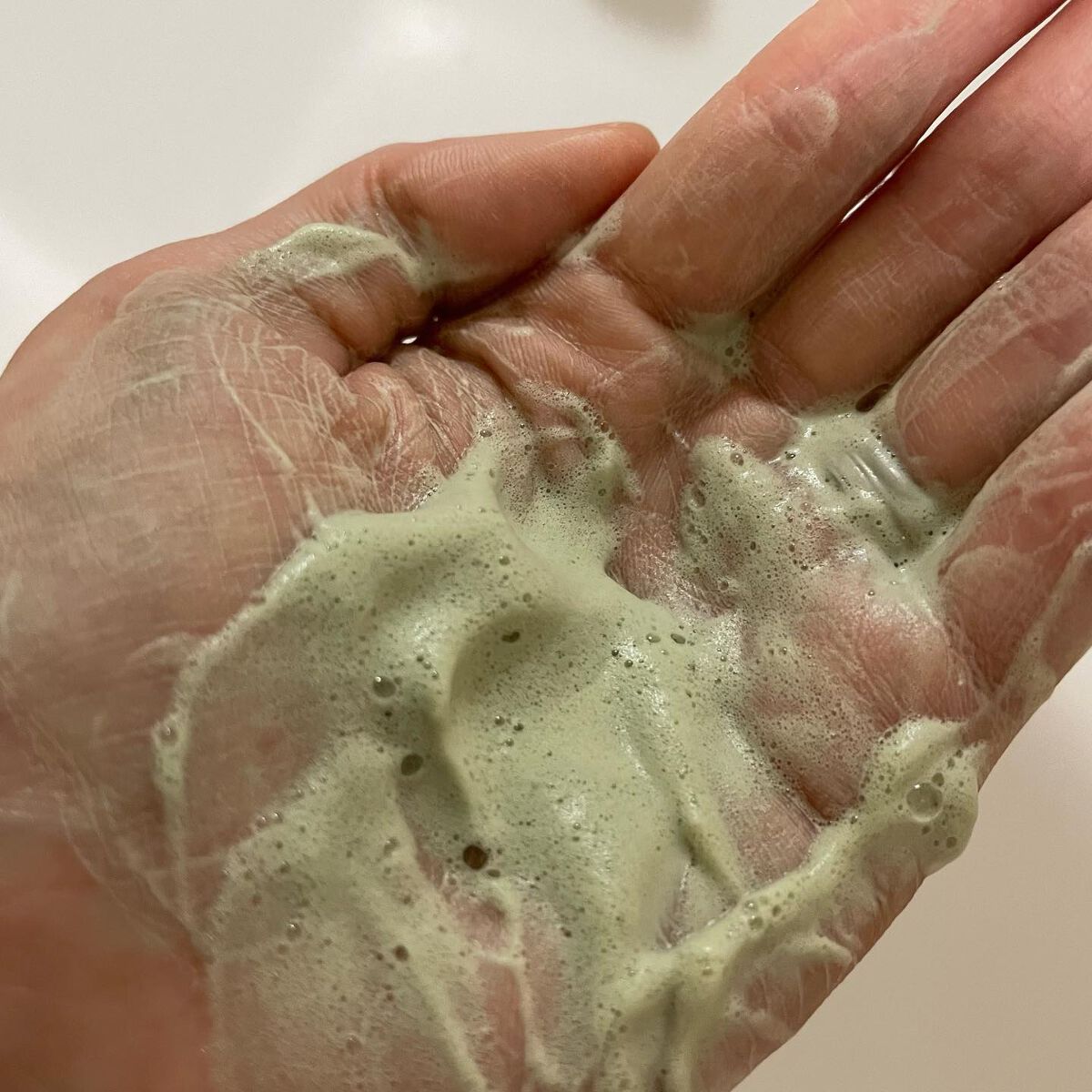 ワフードメイド 宇治抹茶酵素洗顔/pdc/洗顔パウダーを使ったクチコミ(5枚目)