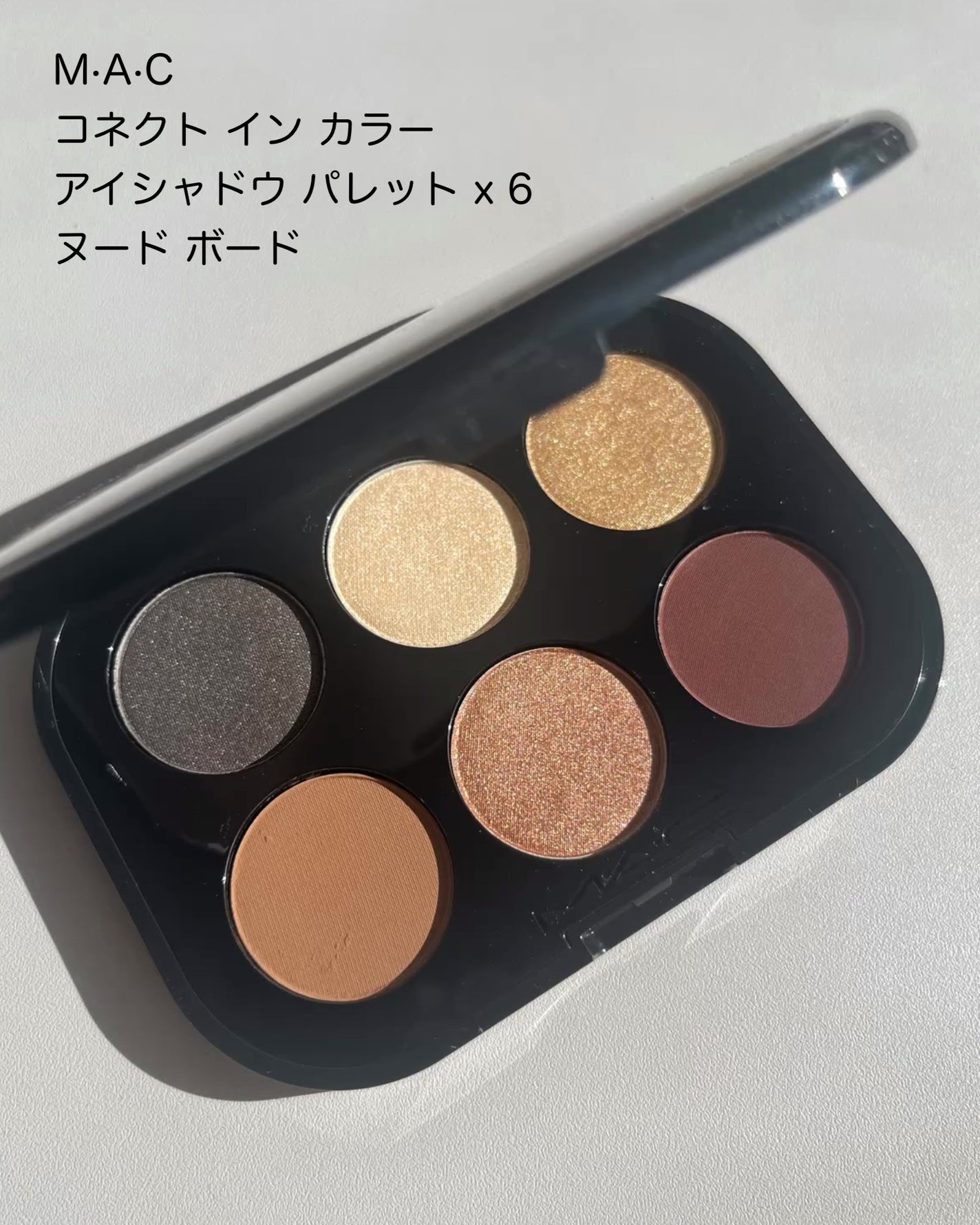 コネクト イン カラー アイシャドウ パレット × 6/M・A・C/アイシャドウパレットを使ったクチコミ(1枚目)