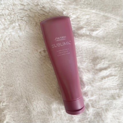 ルミノフォース シャンプー/トリートメント/サブリミック/サロンシャンプーを使ったクチコミ(1枚目)