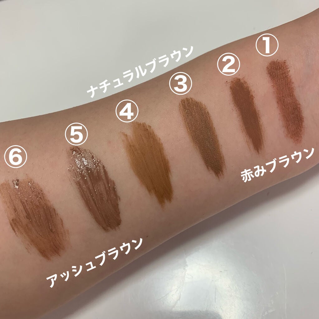 カラーリングアイブロウ/ヘビーローテーション/眉マスカラを使ったクチコミ(3枚目)