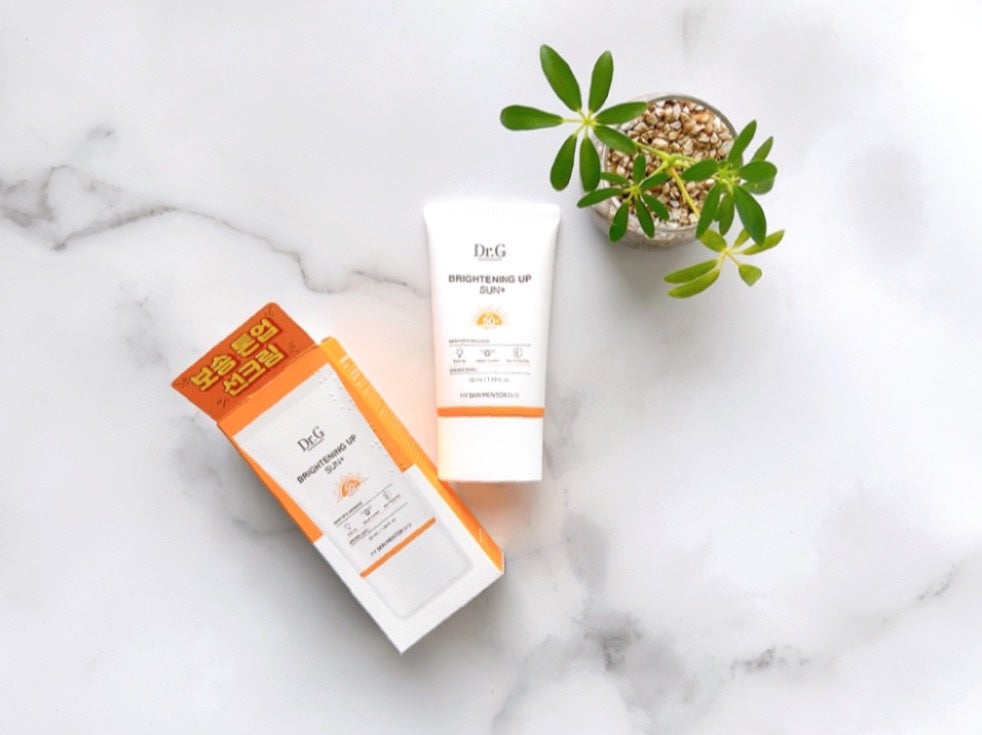 ブライトニングアップサンプラス/Dr.G/日焼け止めクリームを使ったクチコミ(1枚目)