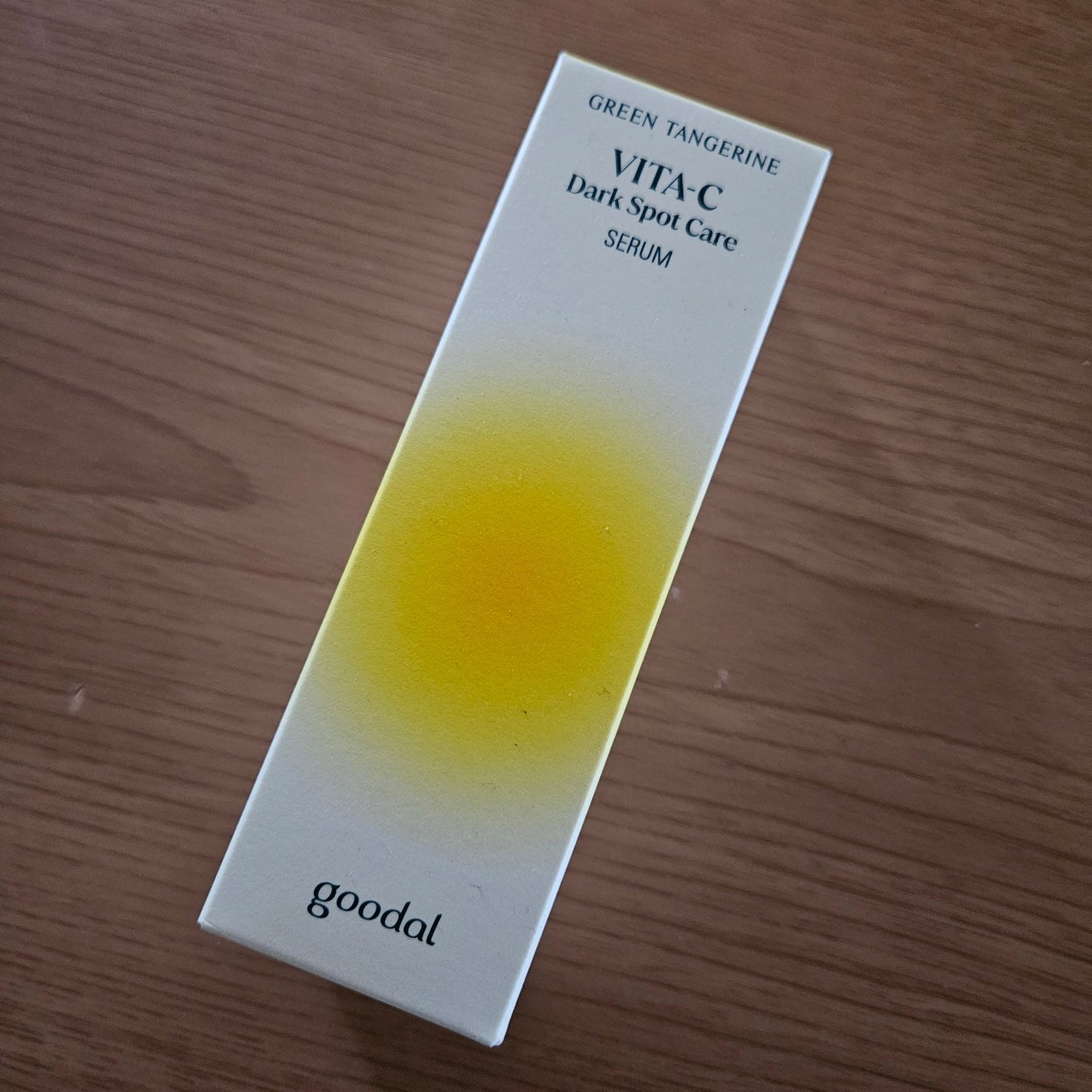 グリーンタンジェリン ビタC ダークスポットケアセラム/goodal/美容液を使ったクチコミ(4枚目)
