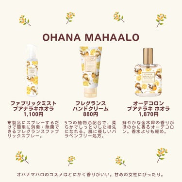 オハナ・マハロ フレグランス ハンドクリーム〈プアナラキ ホオラ〉/OHANA MAHAALO/ハンドクリームを使ったクチコミ（3枚目）