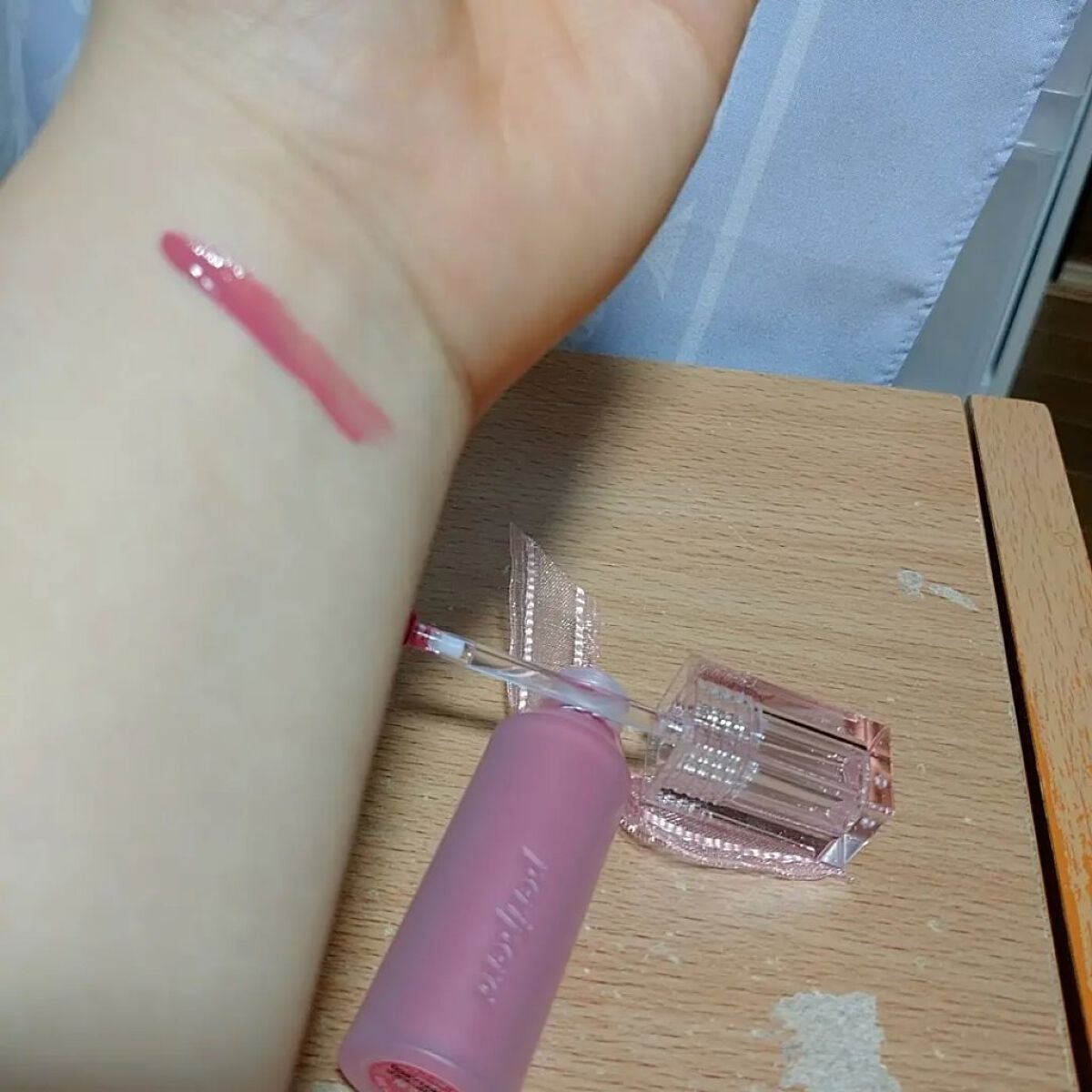 ウォーター ベアー ティント/PERIPERA/リップティントを使ったクチコミ(2枚目)