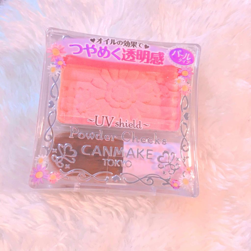 【旧品】パウダーチークス/キャンメイク/パウダーチークを使ったクチコミ(1枚目)