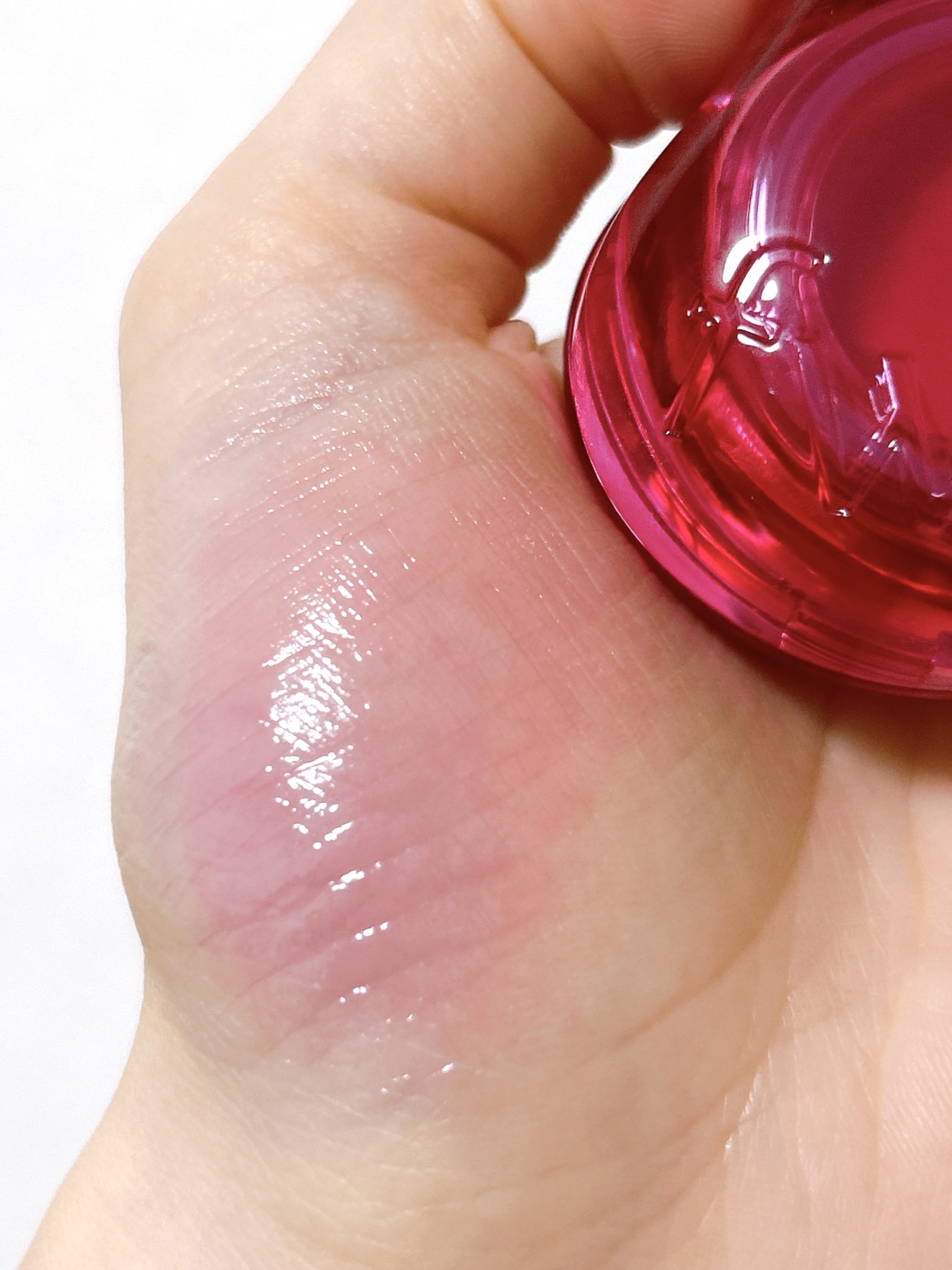 フィー リップアンドチーク グローイジェリーポット/fwee/リップグロスを使ったクチコミ（3枚目）