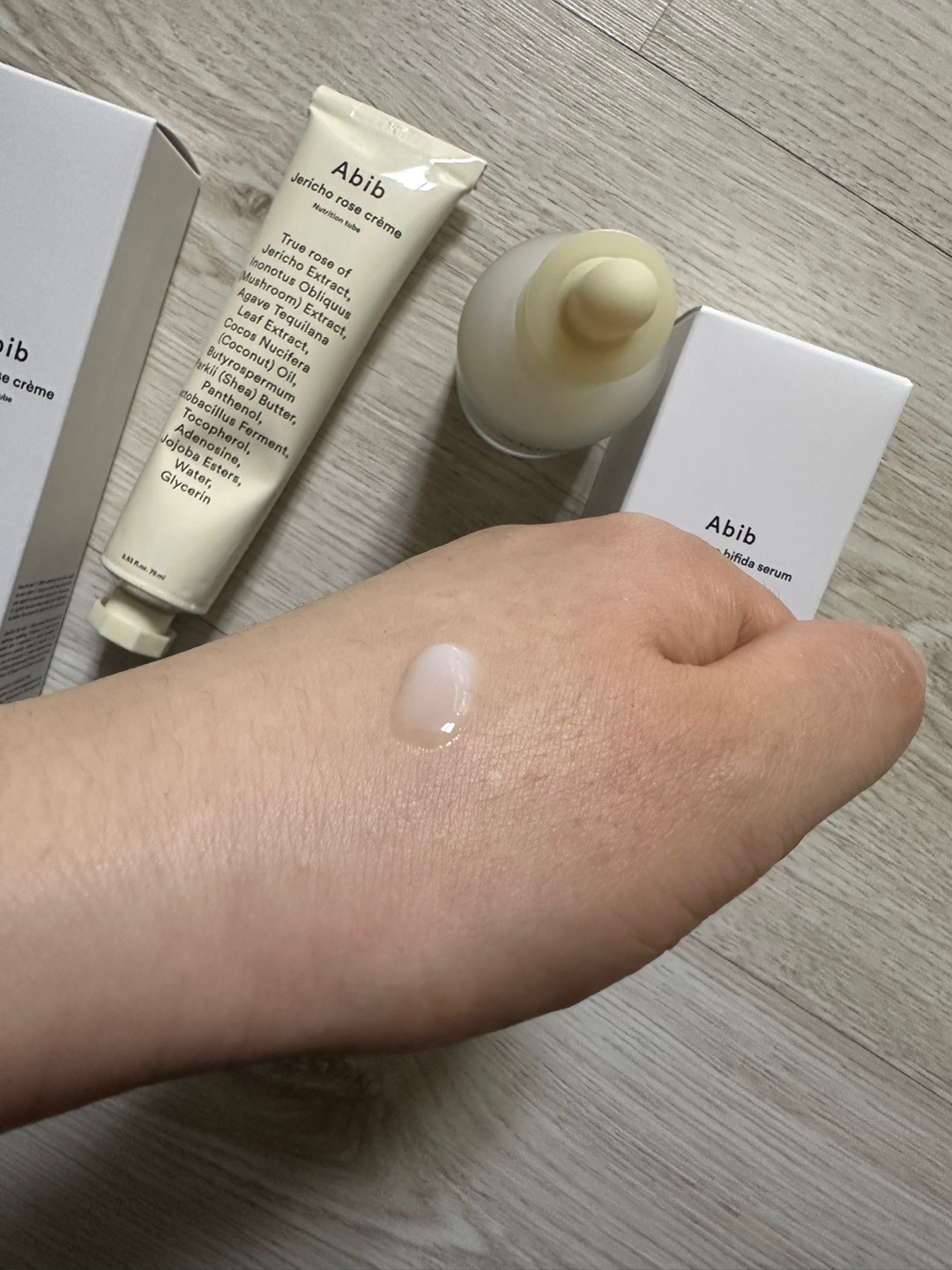 復活草クリーム ニュートリションチューブ/Abib /フェイスクリームを使ったクチコミ（3枚目）