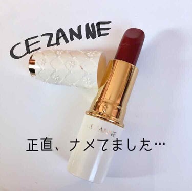 ラスティング リップカラーN/CEZANNE/口紅を使ったクチコミ（1枚目）