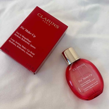 フィックス メイクアップ/CLARINS/ミスト状化粧水を使ったクチコミ（1枚目）