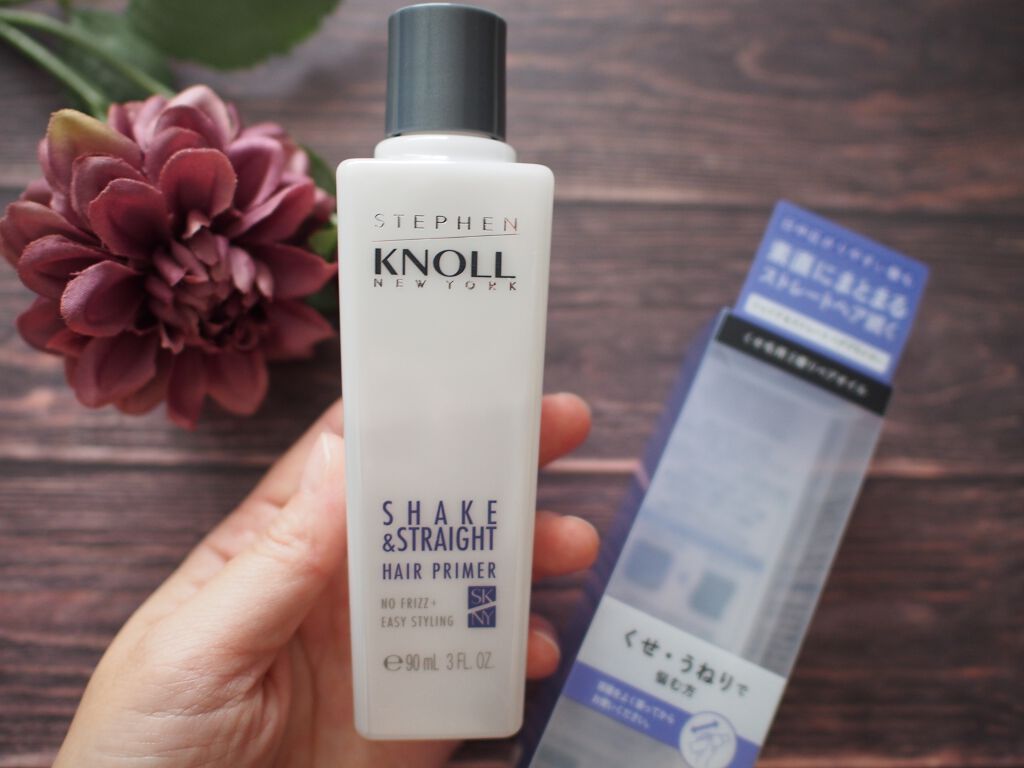 シェイク アンド ストレート ヘアプライマー/スティーブンノル ニューヨーク/ヘアオイルを使ったクチコミ（1枚目）