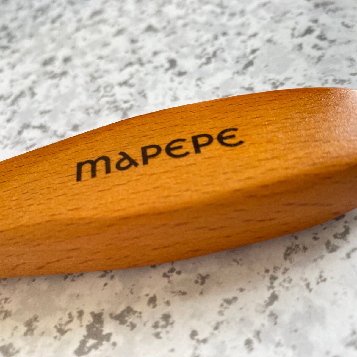 濃密天然毛のミニボリュームケアブラシ/マペペ/ヘアブラシを使ったクチコミ(4枚目)