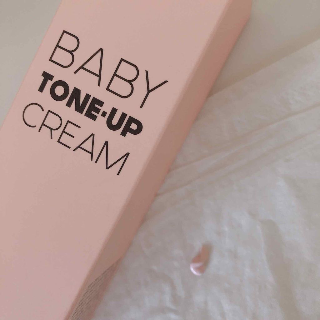 ベイビートーンアップクリーム/A’pieu/化粧下地を使ったクチコミ（1枚目）