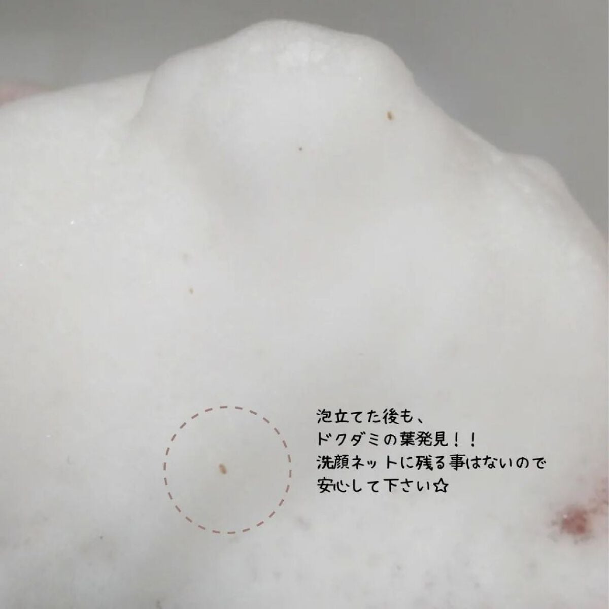 ドクダミ弱酸性フォームクレンジング/ONE THING/洗顔フォームを使ったクチコミ(7枚目)