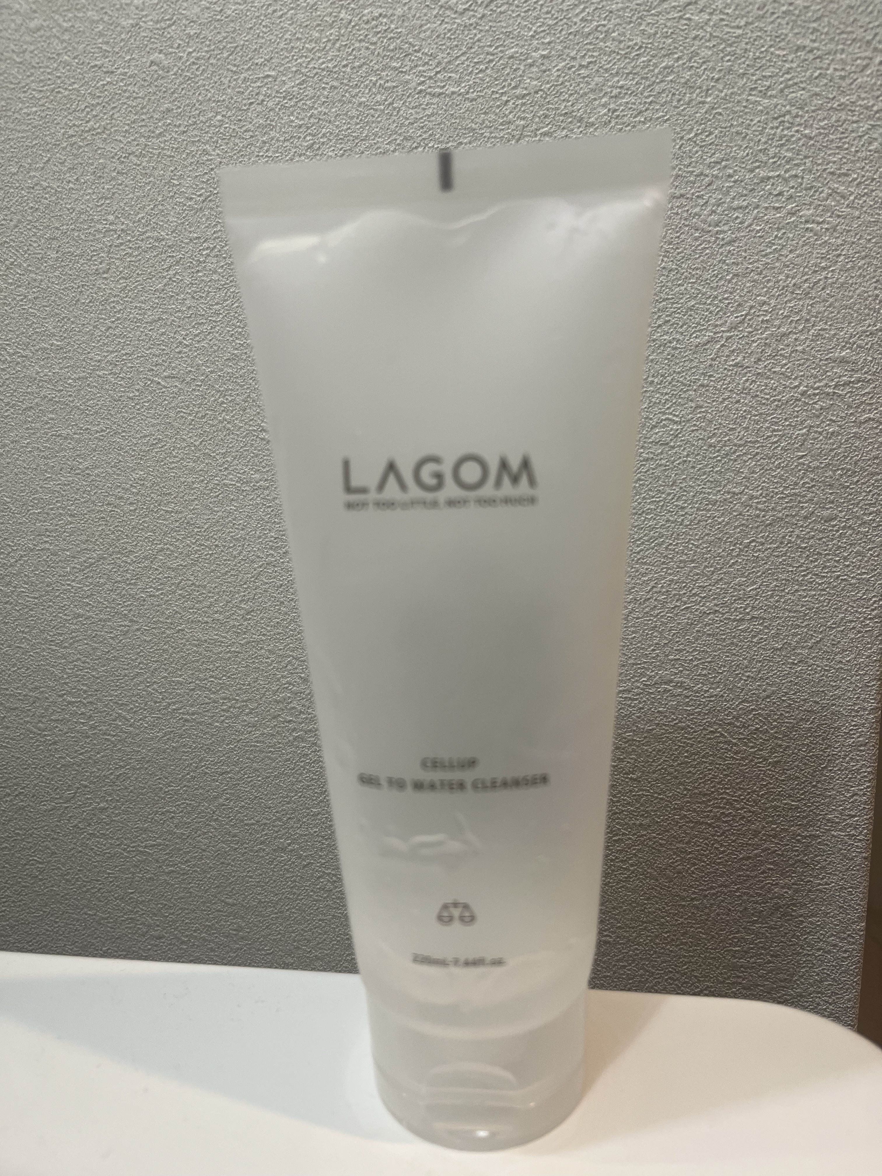 ラゴム ジェルトゥウォーター クレンザー(朝用洗顔)/LAGOM /その他洗顔料を使ったクチコミ（1枚目）