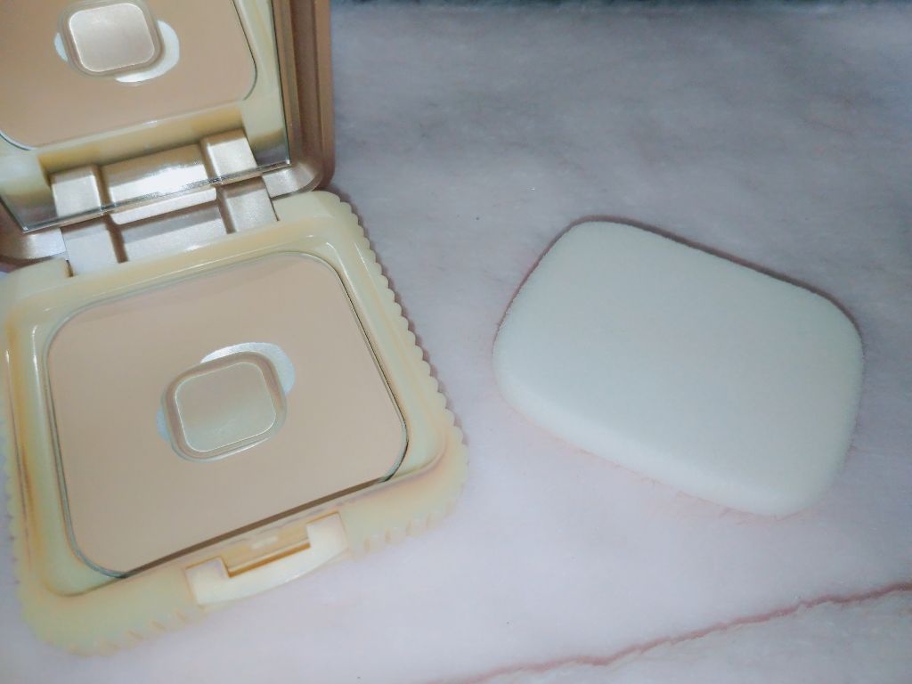 マシュマロフィニッシュファンデーション/キャンメイク/パウダーファンデーションを使ったクチコミ（2枚目）