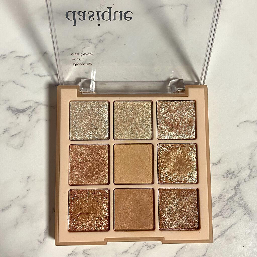 シャドウパレット 09 スイートシリアル/dasique/アイシャドウパレットを使ったクチコミ（3枚目）