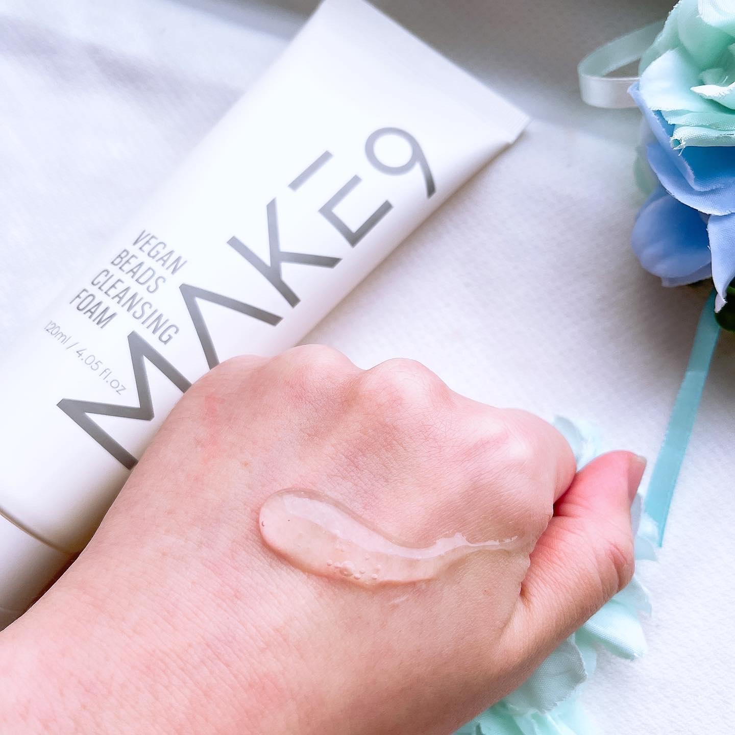 ビーガンビーズクレンジングフォーム/MAKE9/クレンジングクリームを使ったクチコミ（3枚目）