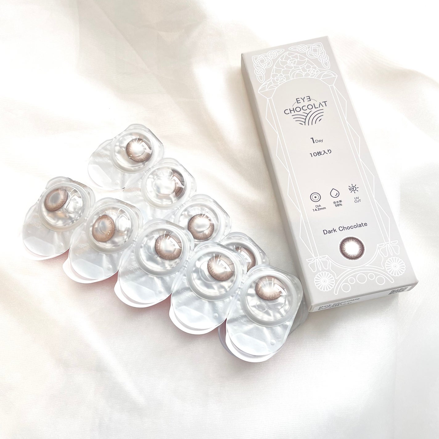 アイショコラ/EYE CHOCOLAT/ワンデー(1DAY)カラコンを使ったクチコミ(1枚目)
