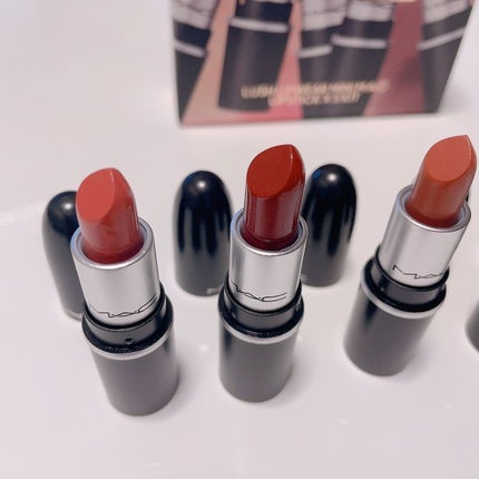 ラッシュリップウェアミニM·A·C リップスティック×5 キット/M・A・C/メイクアップキットを使ったクチコミ(2枚目)