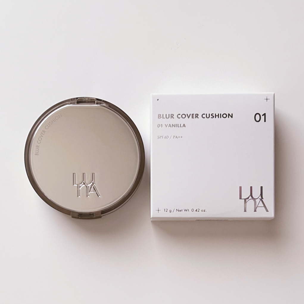 ブラーカバークッション/LUNA/クッションファンデーションを使ったクチコミ（1枚目）