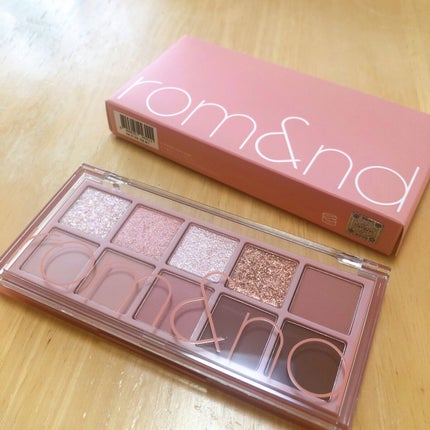 ベターザンパレット/rom&nd/アイシャドウパレットを使ったクチコミ(2枚目)