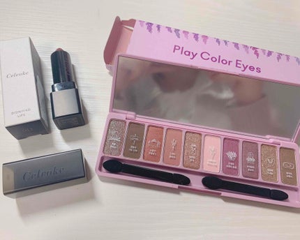 プレイカラー アイシャドウ/ETUDE/アイシャドウパレットを使ったクチコミ(2枚目)