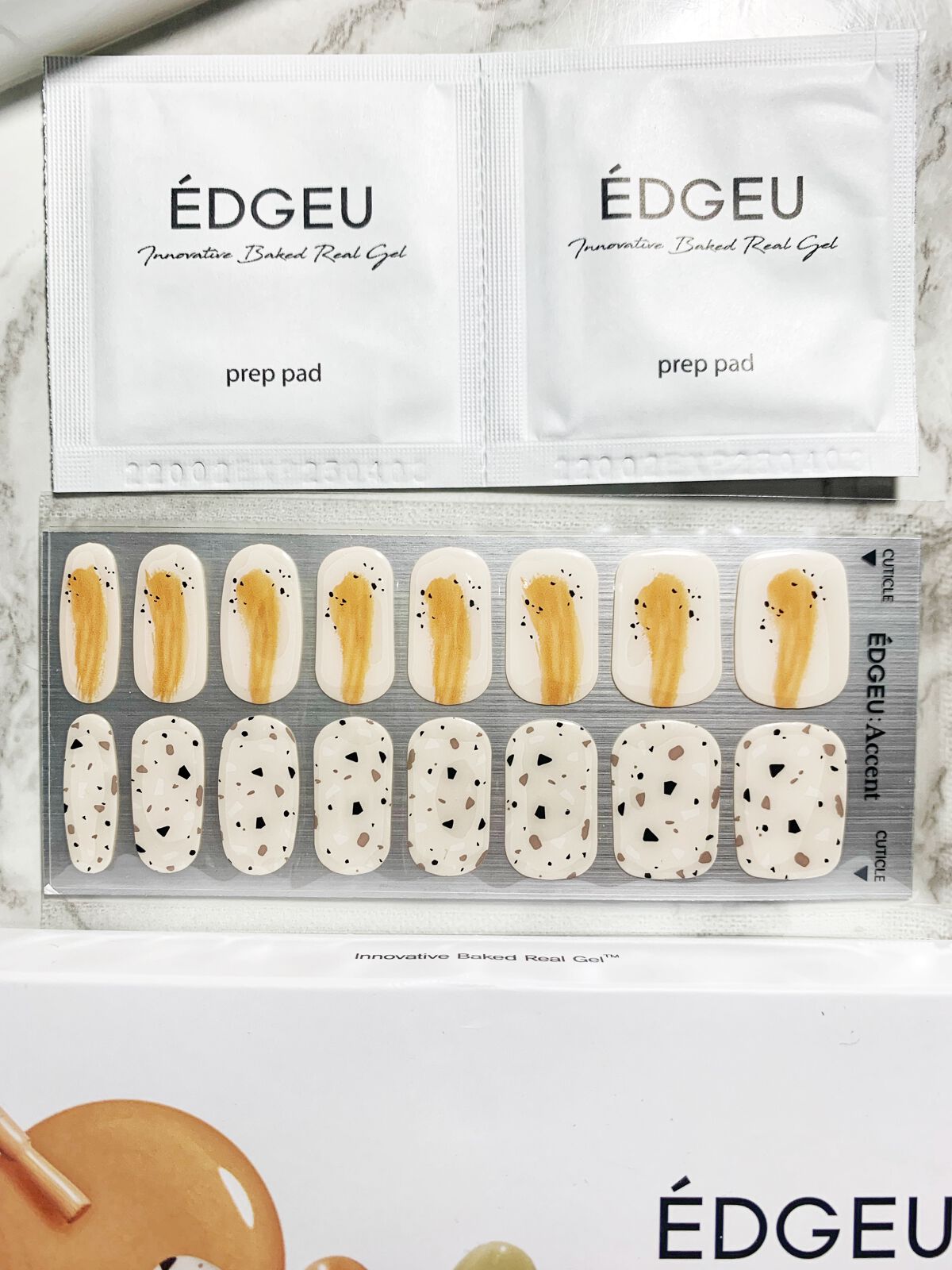 EDGEU ジェルネイルシール/EDGEU/ネイルシールを使ったクチコミ（3枚目）