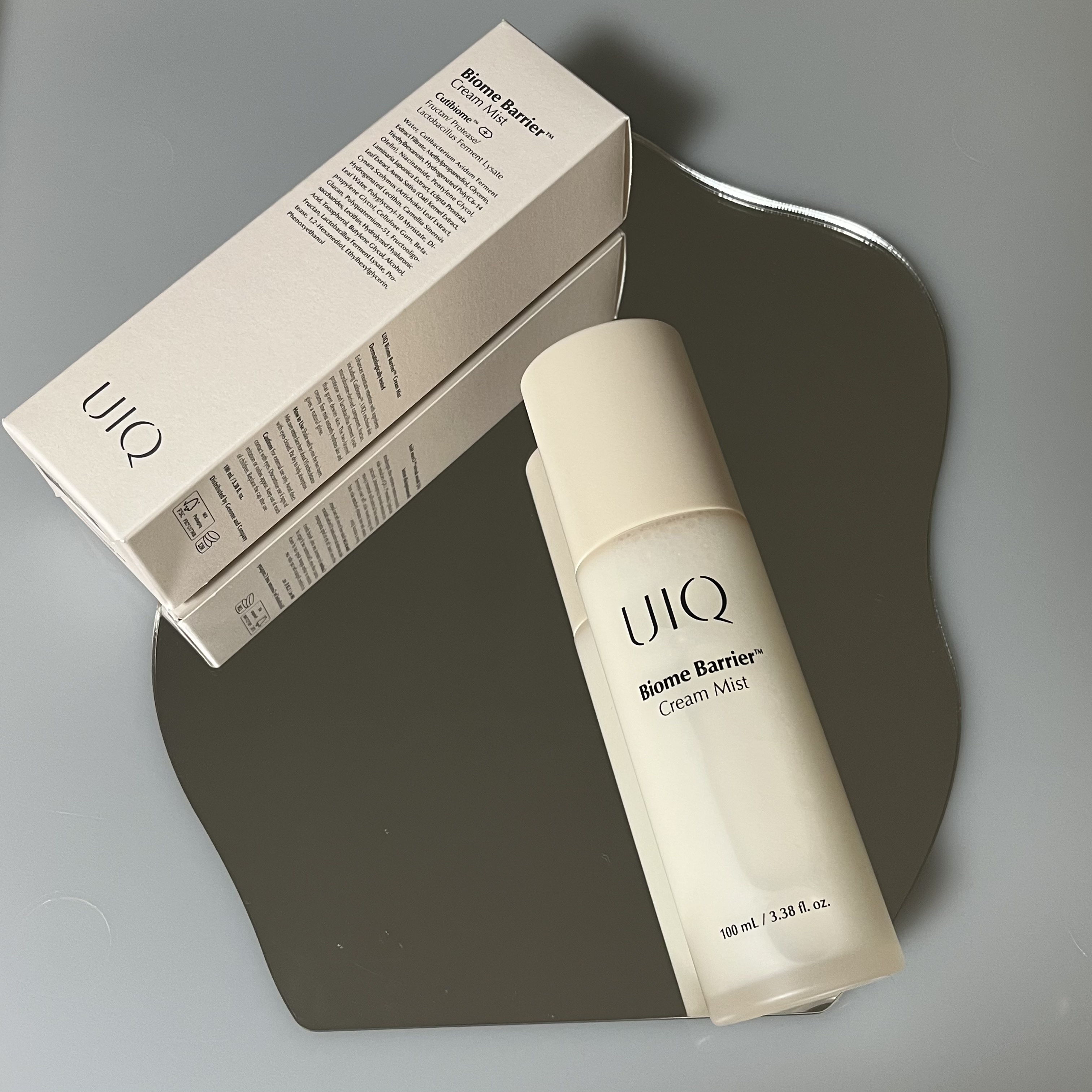 バイオームバリア クリームミスト/UIQ/ミスト状化粧水を使ったクチコミ（1枚目）