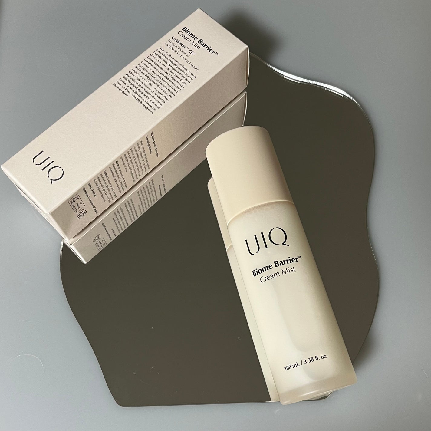 バイオームバリア クリームミスト/UIQ/ミスト状化粧水を使ったクチコミ(1枚目)