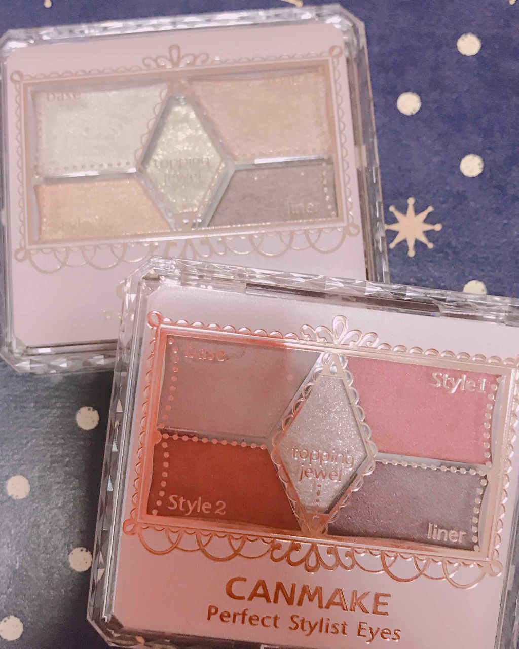 【旧品】パーフェクトスタイリストアイズ/キャンメイク/アイシャドウパレットを使ったクチコミ(1枚目)