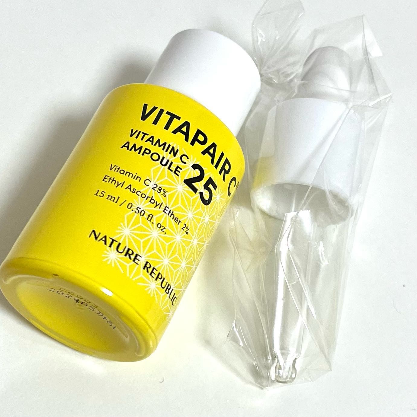 ビタペアC ビタミンC25アンプル/ネイチャーリパブリック/美容液を使ったクチコミ（3枚目）