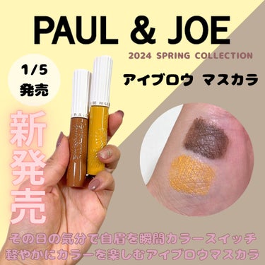 アイブロウ マスカラ/PAUL & JOE BEAUTE/眉マスカラを使ったクチコミ（1枚目）