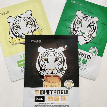 ハニータイガーマスク/NOWATER/シートマスク・パックを使ったクチコミ(5枚目)