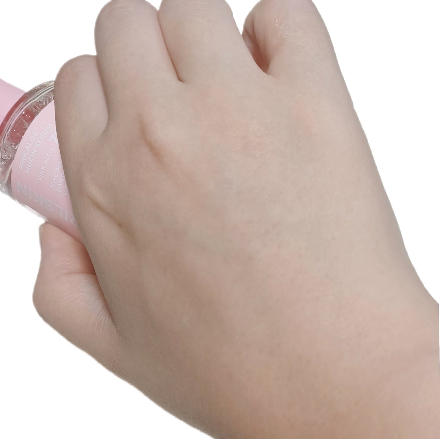 ピンクアロエムチンセラム/APRILSKIN/美容液を使ったクチコミ(4枚目)