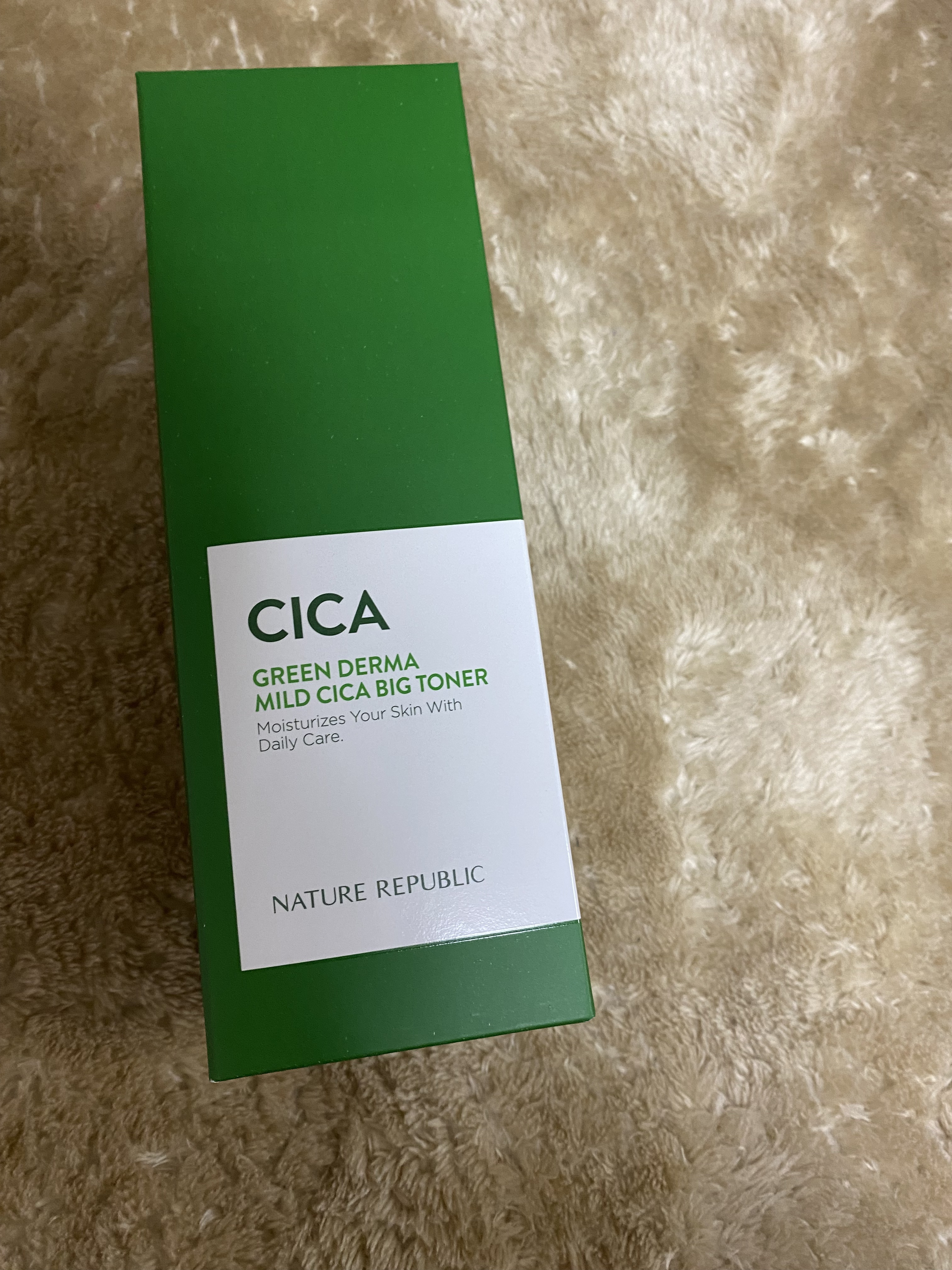 グリーン ダーマCICAビックトナー/ネイチャーリパブリック/化粧水を使ったクチコミ（1枚目）