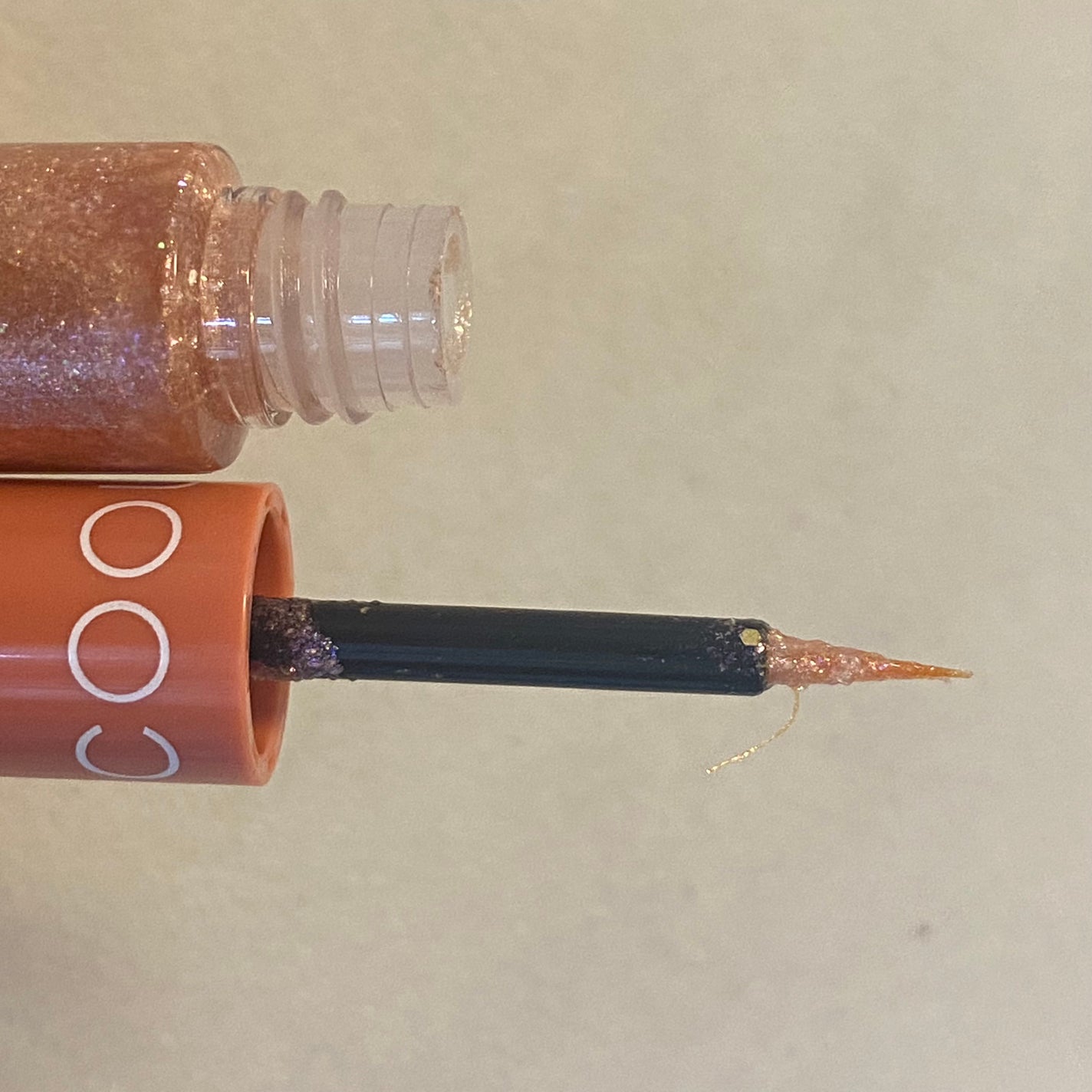 グリッターライナー/coou/グリッターを使ったクチコミ(3枚目)