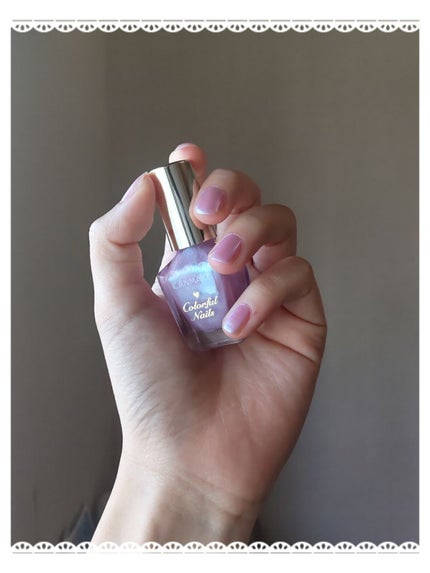 カラフルネイルズ/キャンメイク/マニキュアを使ったクチコミ(2枚目)