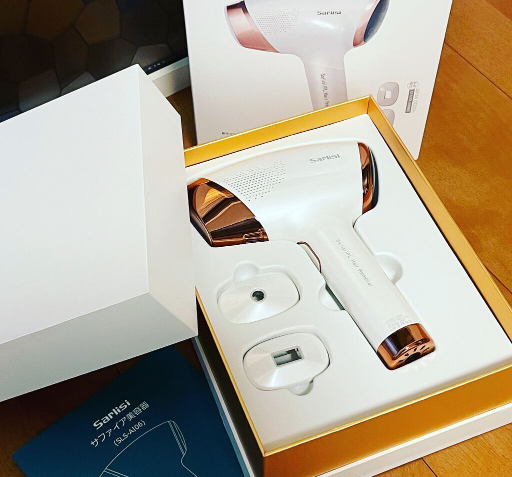 サファイア冷却 脱毛器 ムダ毛ケア/Sarlisi/家庭用脱毛器を使ったクチコミ（1枚目）
