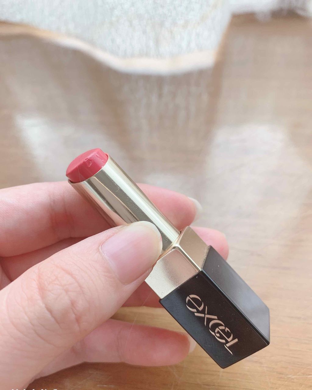 グレイズバームリップ/excel/口紅を使ったクチコミ(1枚目)