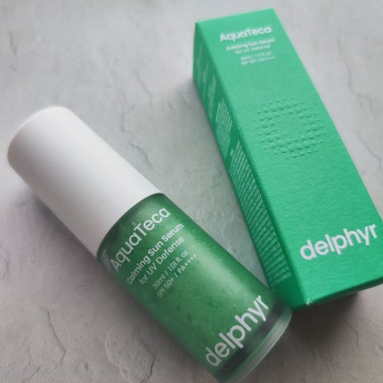 AquaTeca calming sun serum/Delphyr/日焼け止めローションを使ったクチコミ(1枚目)