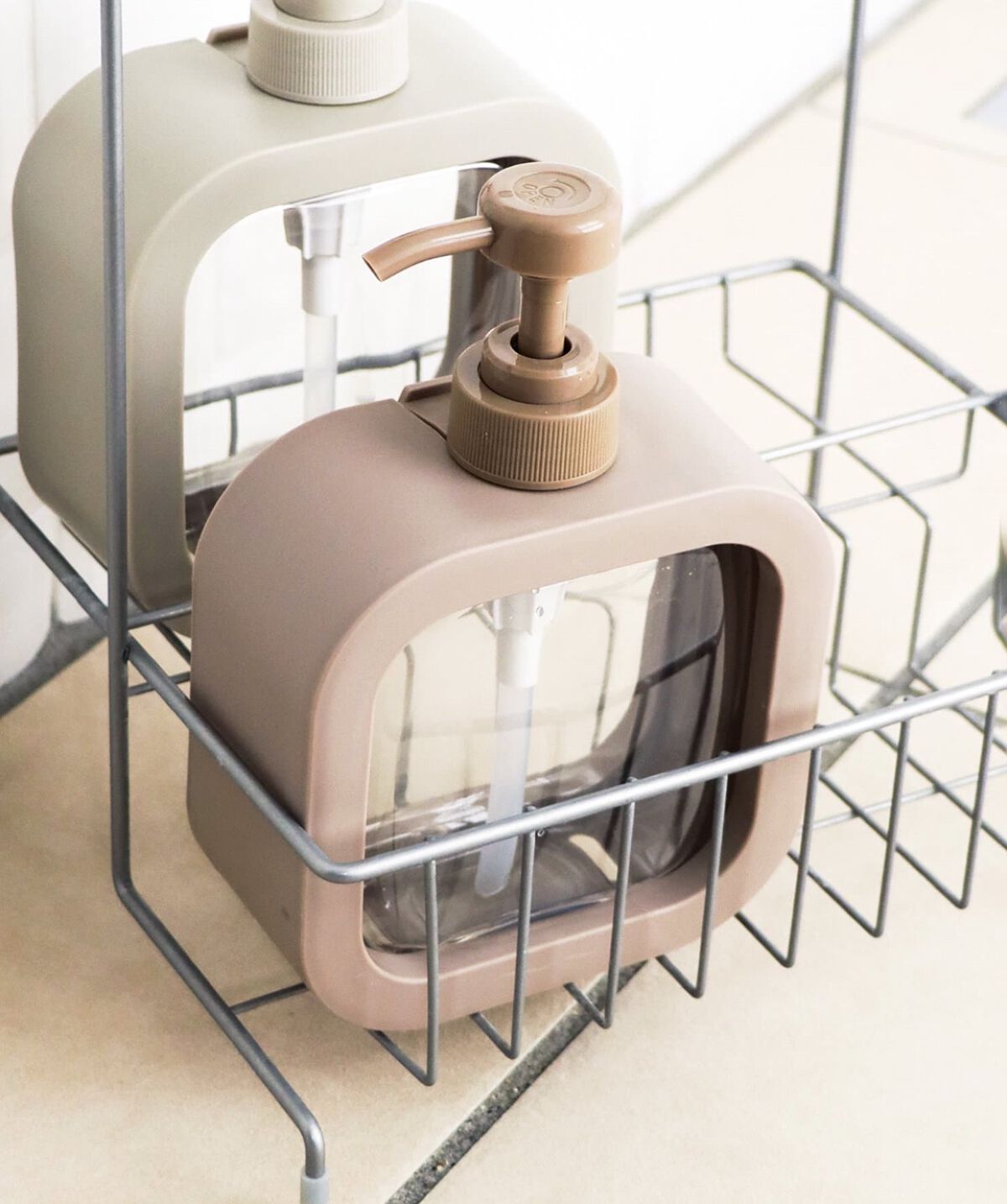 バスボトルディスペンサー/3COINS/バスグッズを使ったクチコミ（2枚目）