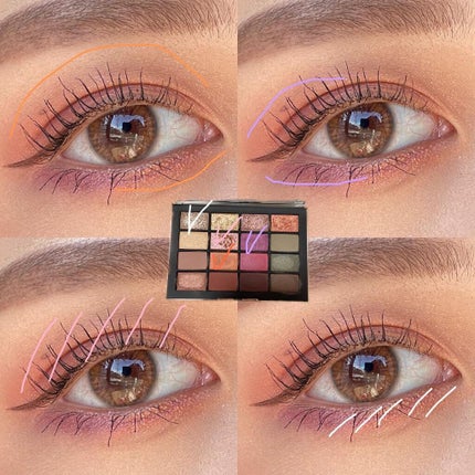 ビジュー アイシャドーパレット/NARS/アイシャドウパレットを使ったクチコミ(2枚目)