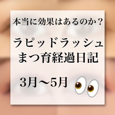 ラピッドラッシュ(R)　日本仕様正規品/ベリタス/まつげ美容液を使ったクチコミ（1枚目）