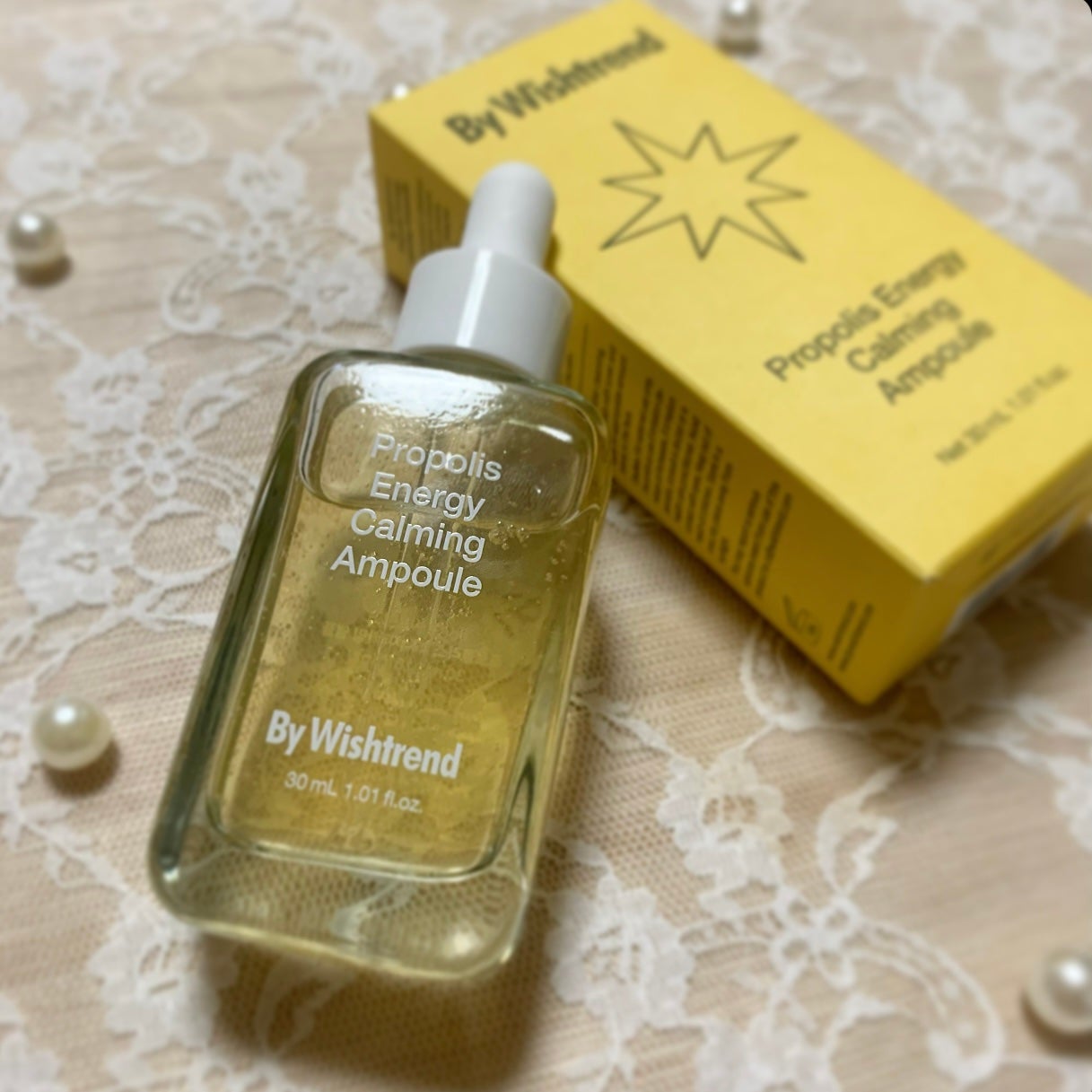 プロポリスエナジーカーミングアンプル/By Wishtrend/美容液を使ったクチコミ(1枚目)