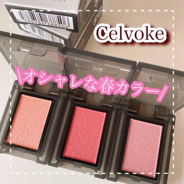 セルヴォーク ヴォランタリー アイズ 31 カンパリ/Celvoke/シングルアイシャドウを使ったクチコミ（1枚目）